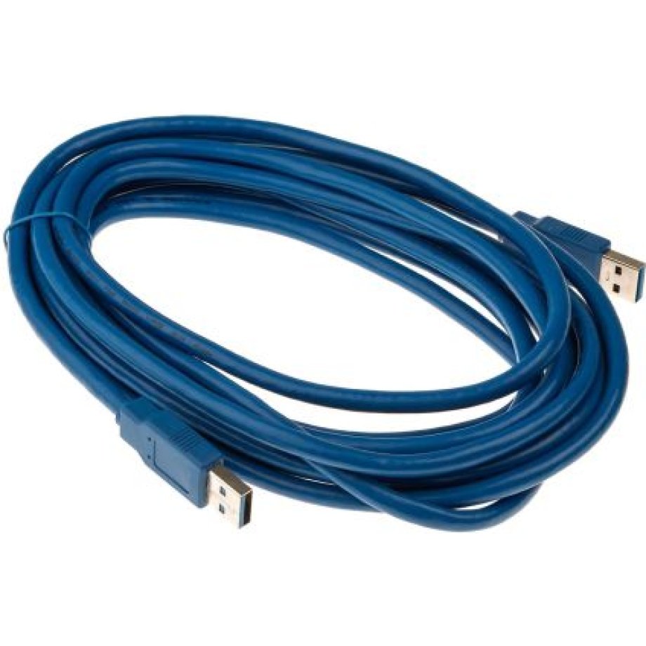 RS PRO USB 3.0, Male USB A to Male USB A, 5m
