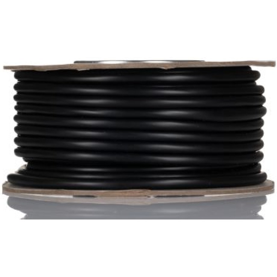 RS PRO Multicore Industrial Cable, 12 Cores, 0.22 mm², DEF STAN, Unscreened, 25m, Black PVC Sheath