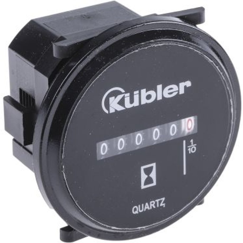 Kubler HR 76.2 Hour Meter, 6 Digit, 10 → 80 V dc