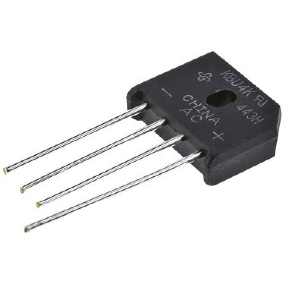 Vishay Bridge Rectifier, 4A, 800V, 4-Pin