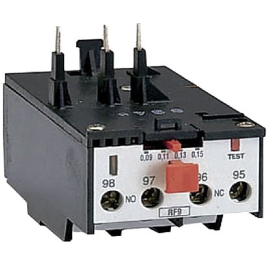 Lovato RF9 Theal Overload Relay 1NO + 1NC, 4 → 5.5 kW, 690 Vac, 3P